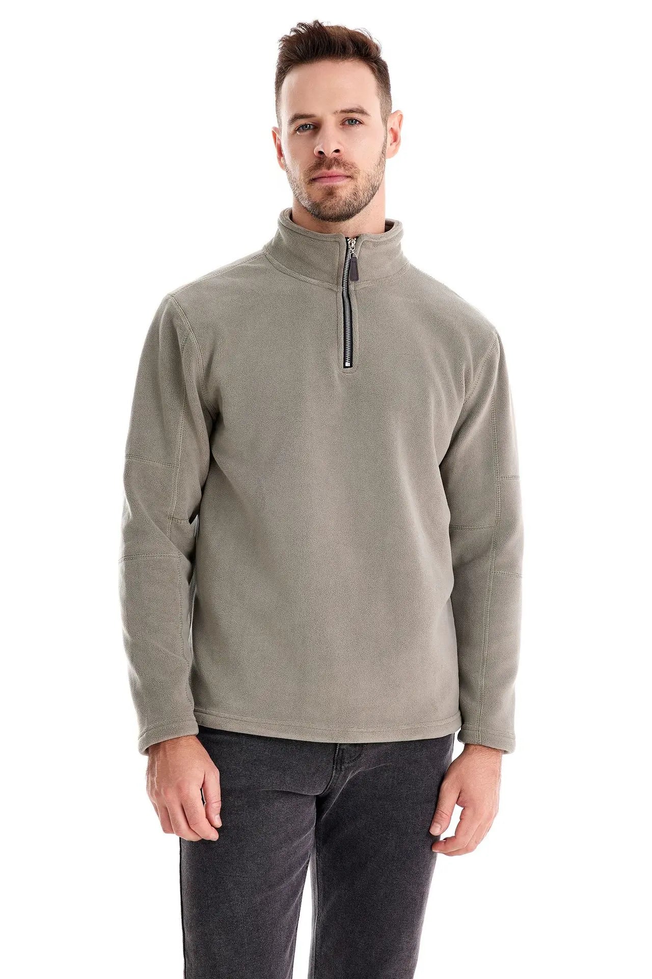 Gionetto | Ethan Fleece Half Zip – For a warm, casual and versatile winter look