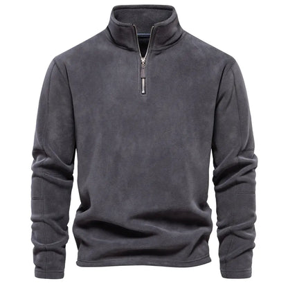 Gionetto | Ethan Fleece Half Zip – For a warm, casual and versatile winter look