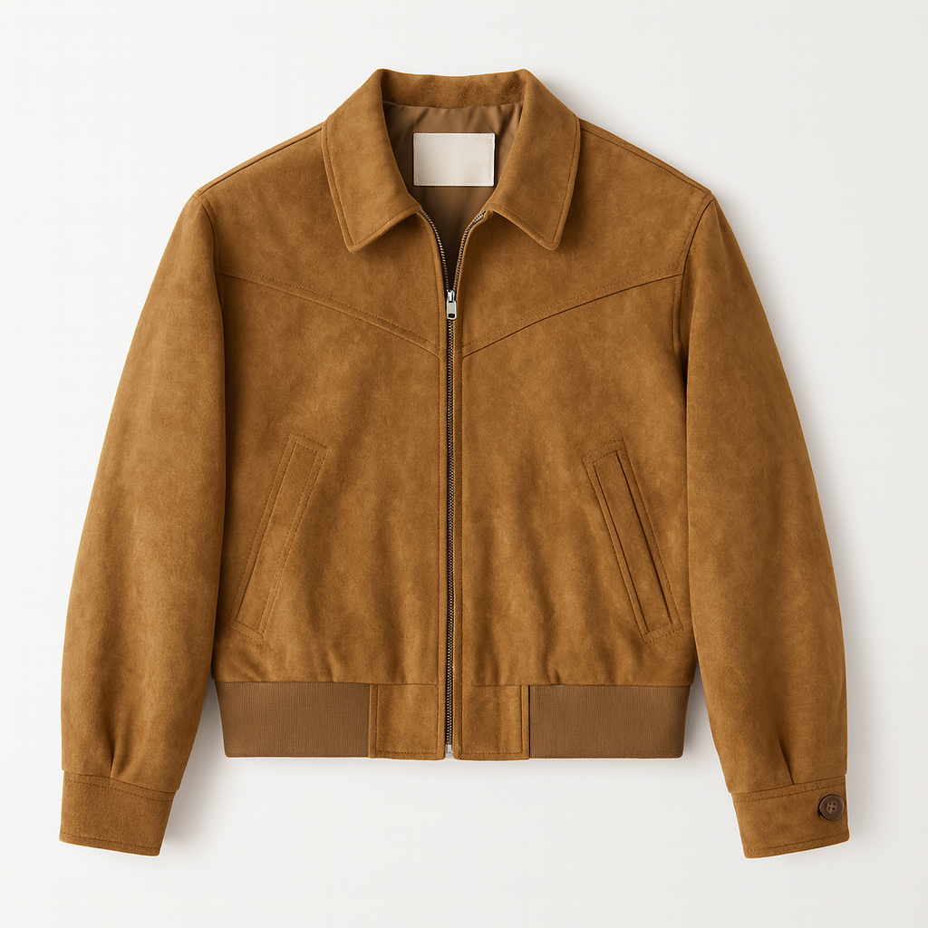 Gionetto | Dante Suede Bomber Jacket – For timeless elegance and modern sophistication