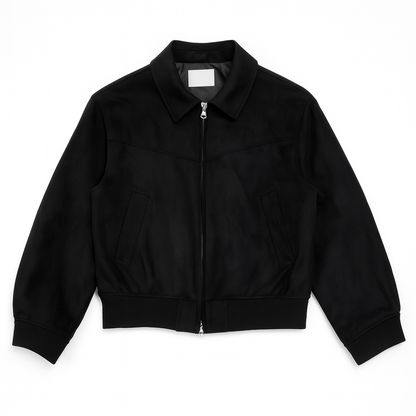 Gionetto | Dante Suede Bomber Jacket – For timeless elegance and modern sophistication