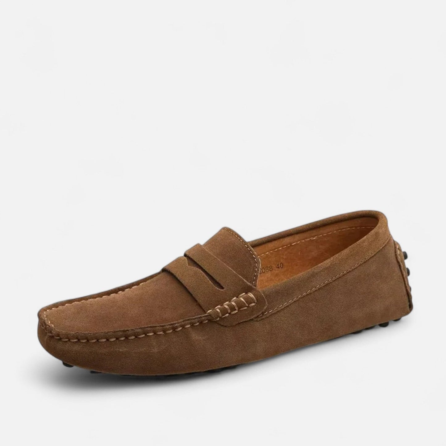 Gionetto | Men’s Leather Loafers – Lightweight Slip‑On Driving & Casual Loafers