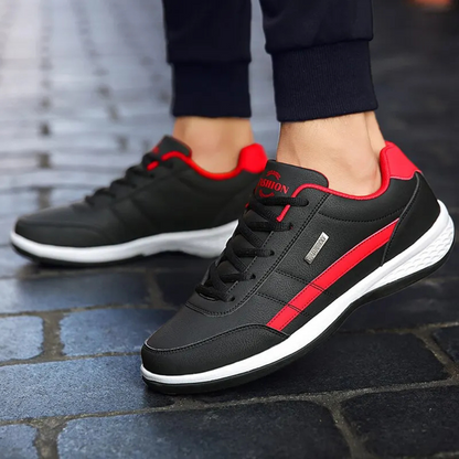 Gionetto | Men’s Orthopedic Leather Sneakers – For comfort and style in everyday wear