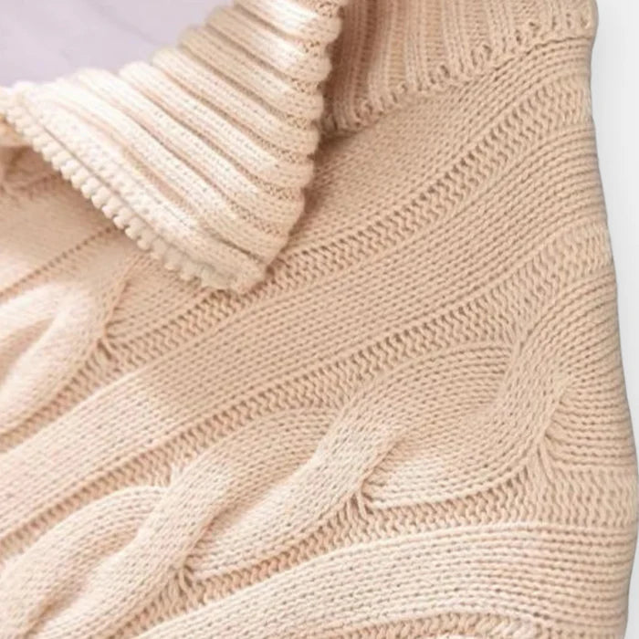 Gionetto | Lorenzo Cable Knit Half Zip Sweater – For timeless warmth and refined elegance